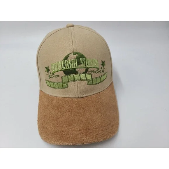 Vintage Universal Studios Strapback Adjustable (Fits Small) Hat Cap Beige Brown - Picture 1 of 13